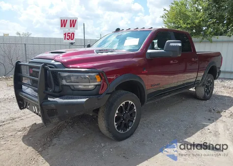 2024 Ram 2500 Power Wagon Rebel 4X4 6'4 Box from USA, damaged, VIN 3C6UR5EL1RG126486